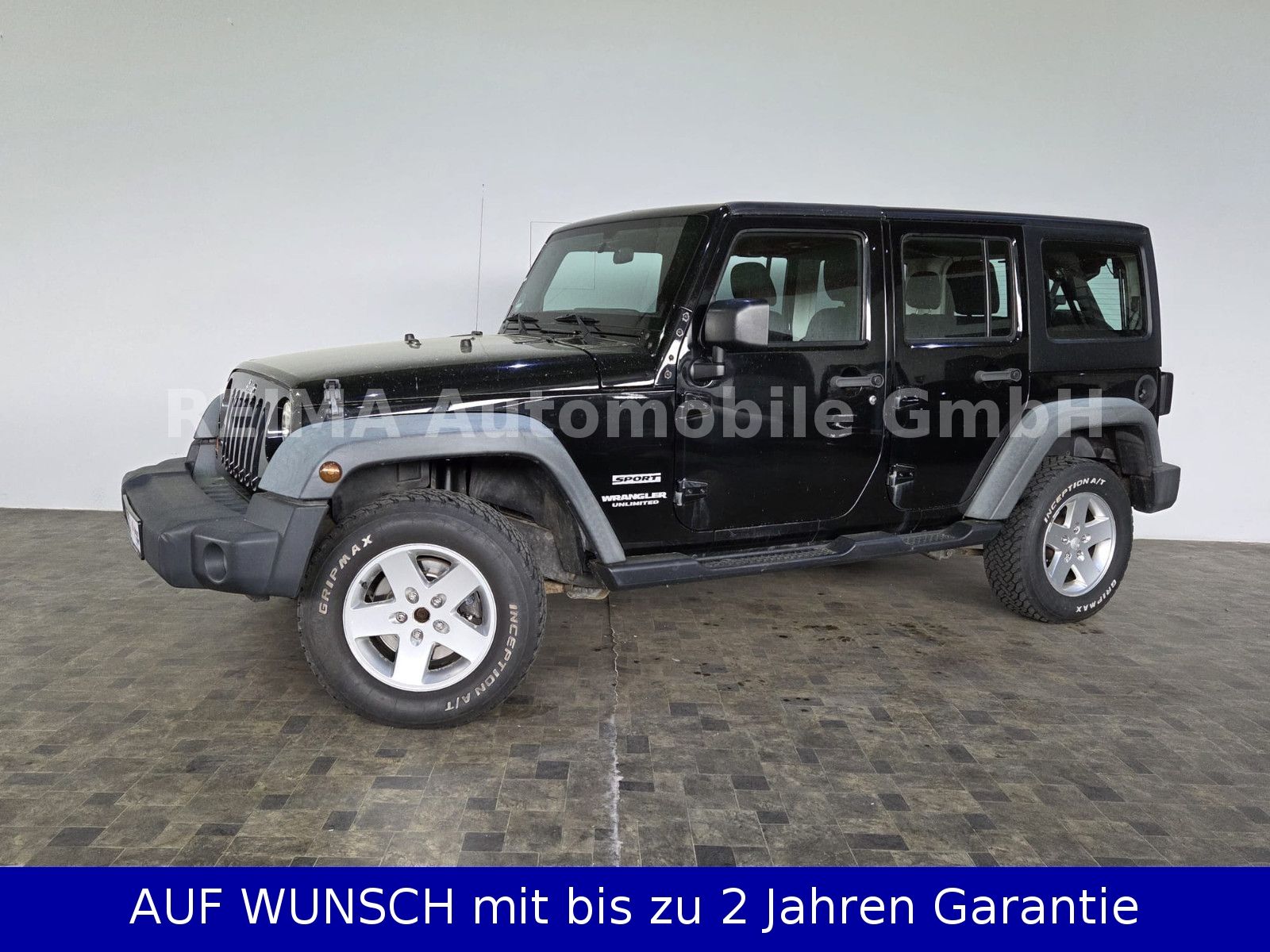 Fahrzeugabbildung Jeep Wrangler Unlimited Sport 5 türig , AHK
