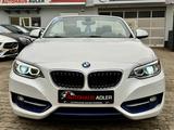 BMW 218i CABRIO SPORT LINE*1HD*NAV*PDC*XEN*LED*SH*E6 - gebrauchte BMW 218 aus dem Jahr 2016