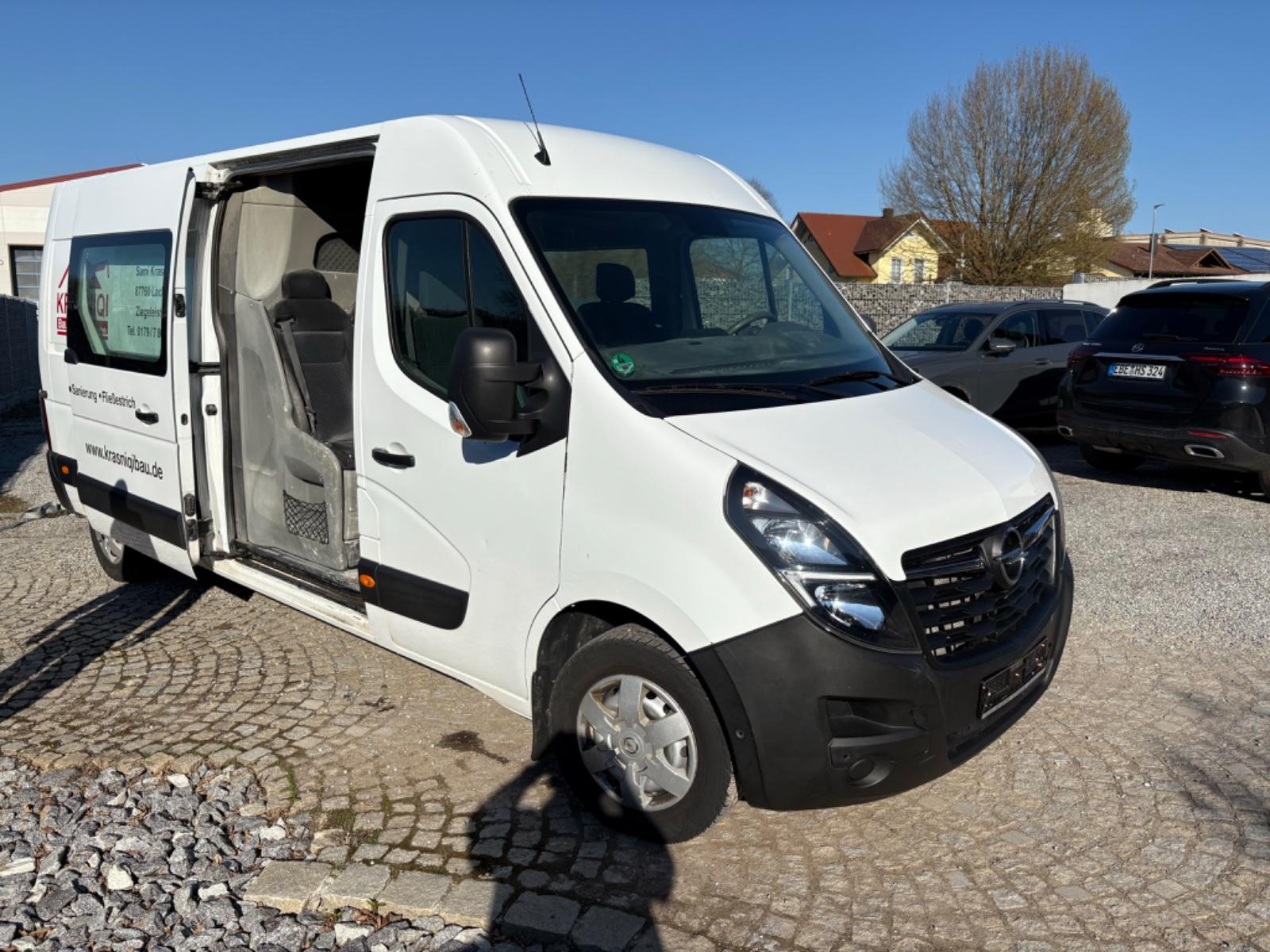 Opel Movano B L3H2 3,5t DoKa 7 Sitze NAVI AHK Kamera