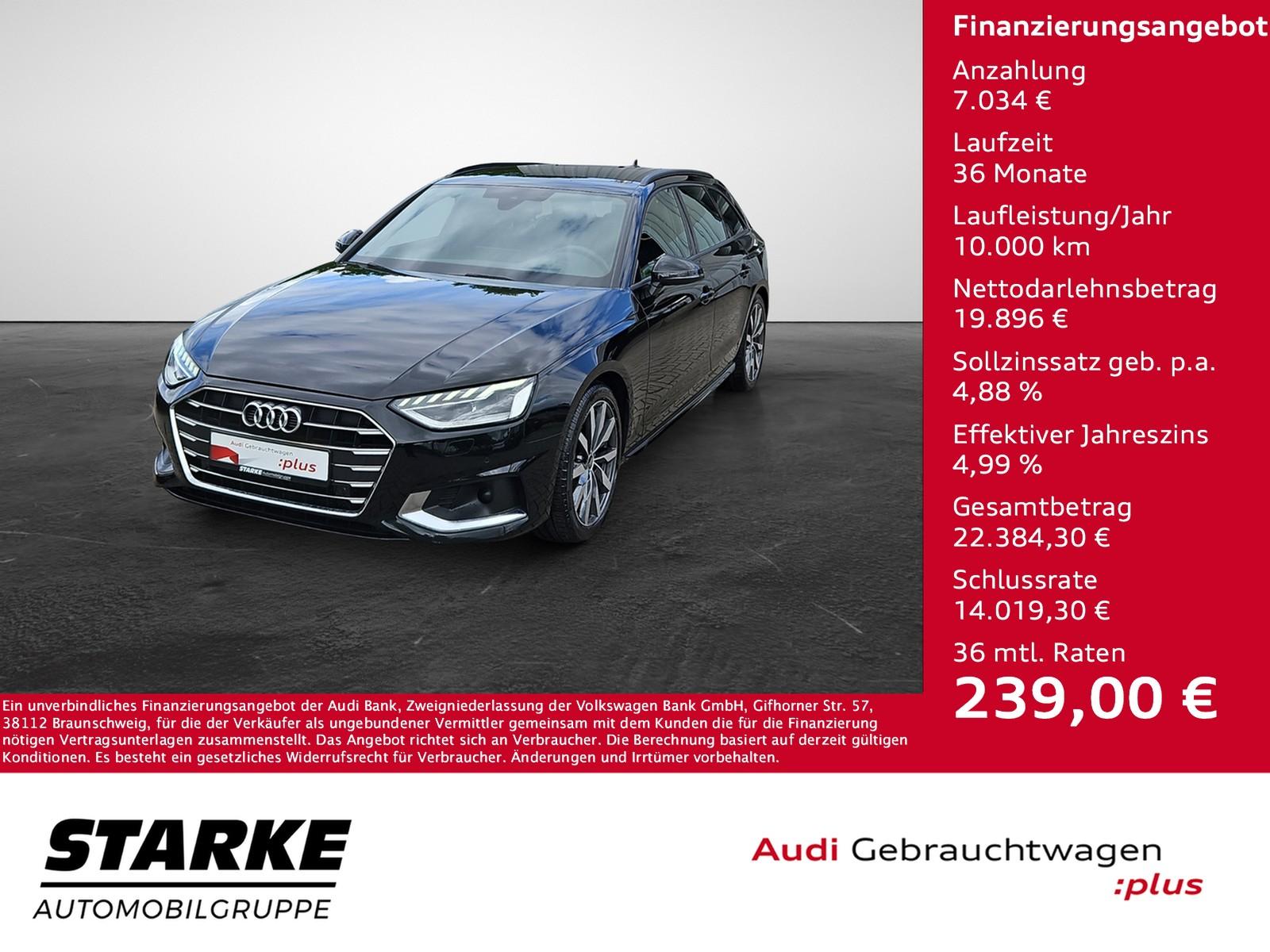 Audi A4 Avant 35 TDI S tronic advanced NaviPlus Matri