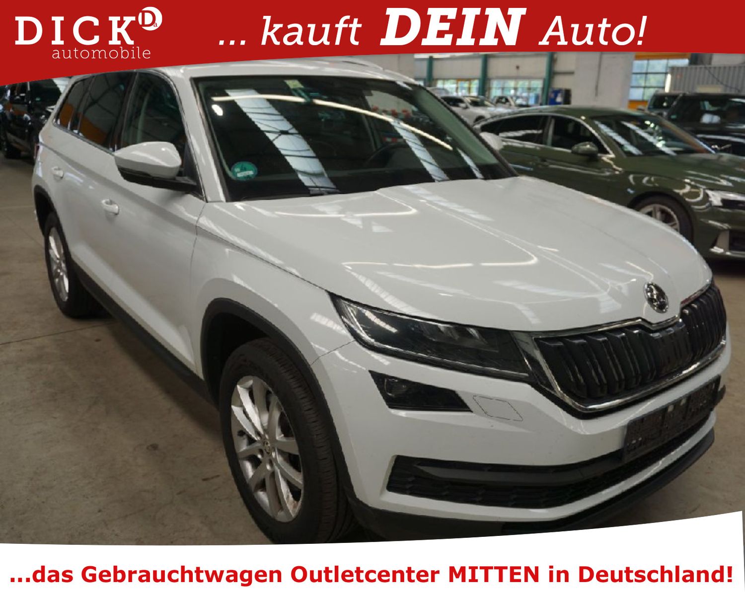 Fahrzeugabbildung SKODA Kodiaq 2.0d 4x4 DSG LED/NAVI+/STANDHZ/AHK/8Fa