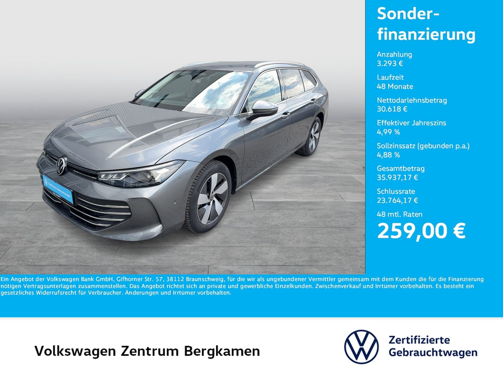 Volkswagen Passat Variant 2.0 BUSINESS AHK 360°CAM ACC NAVI foto 1