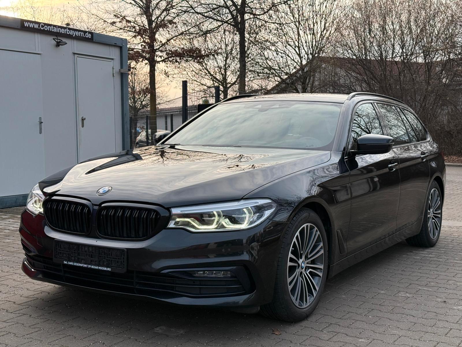 BMW 530d Aut. Sport Line HUD.  LEDER NAVI Shadow