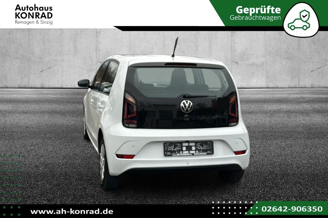 Fahrzeugabbildung Volkswagen up! 1.0 MPI + GRA+PDC+SITZHEIZUNG+4 TÜREN