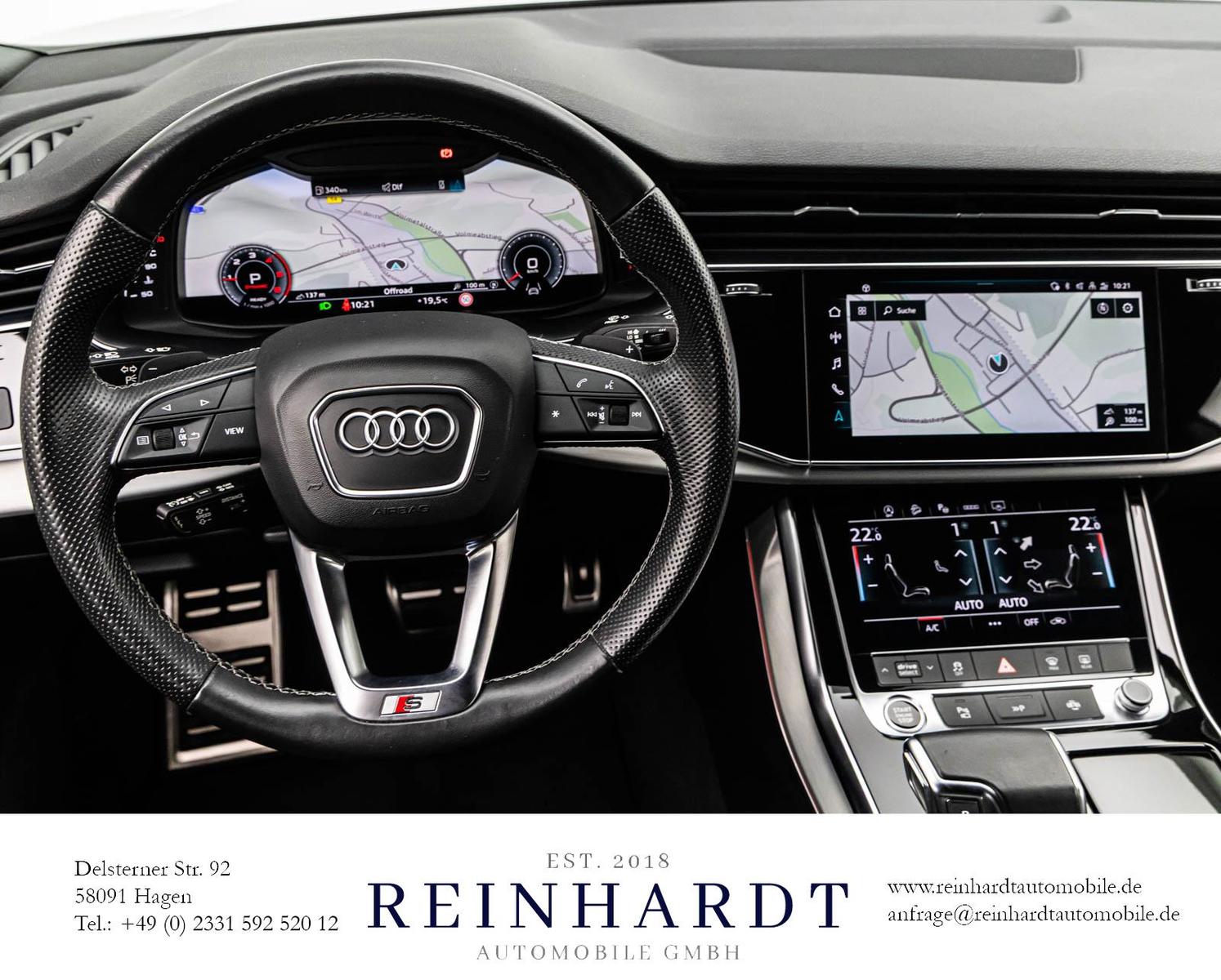Audi Q8 50TDi Q 2x S LINE BLACK HD-MATRIX/22/ACC/360°