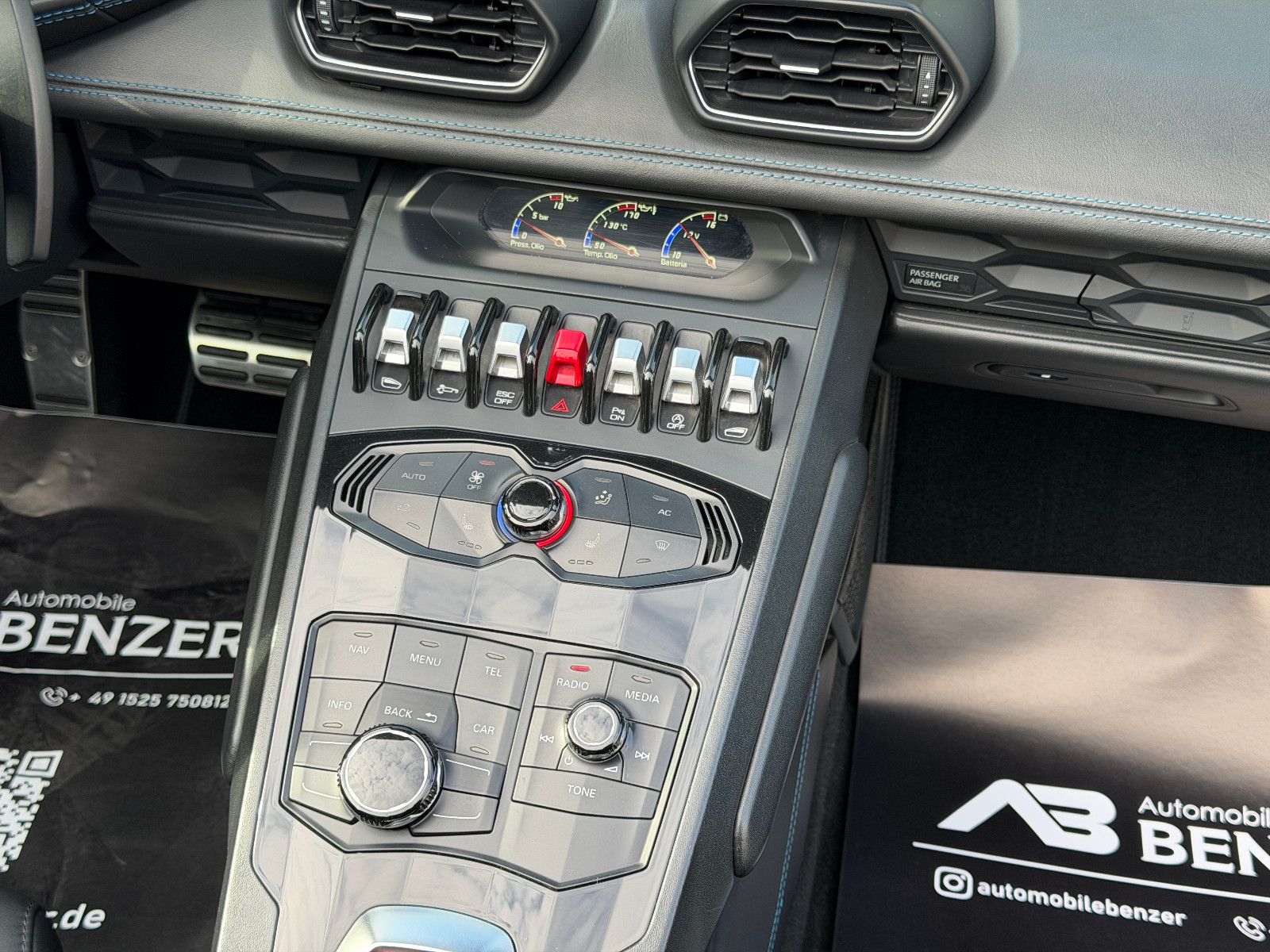 Fahrzeugabbildung Lamborghini Huracán/SPYDER/LIFT/KAMERA/LP610/KERAMIK/