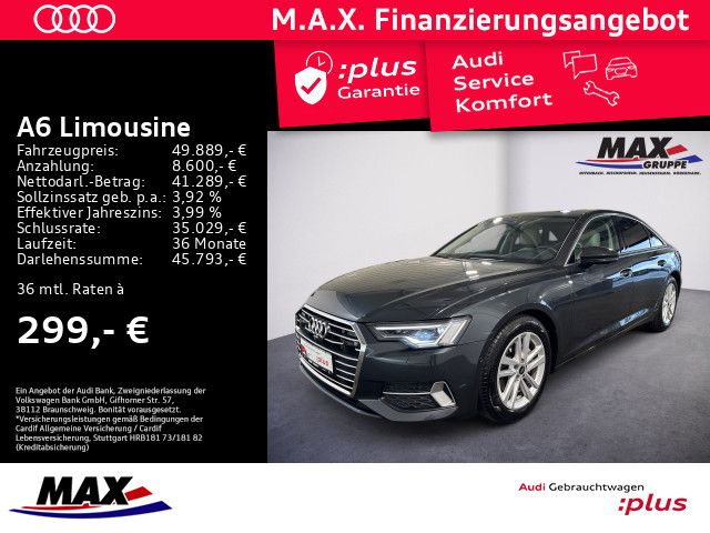 A6 Limousine 40 TDI QUATT SPORT MATRIX+PANO+B&O+