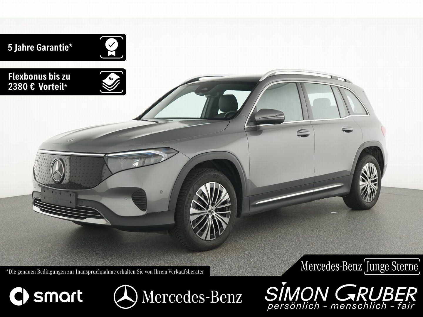 Fahrzeugabbildung Mercedes-Benz EQB 250+ Progressive Adv. Pano Kamera Amb 7Sitze