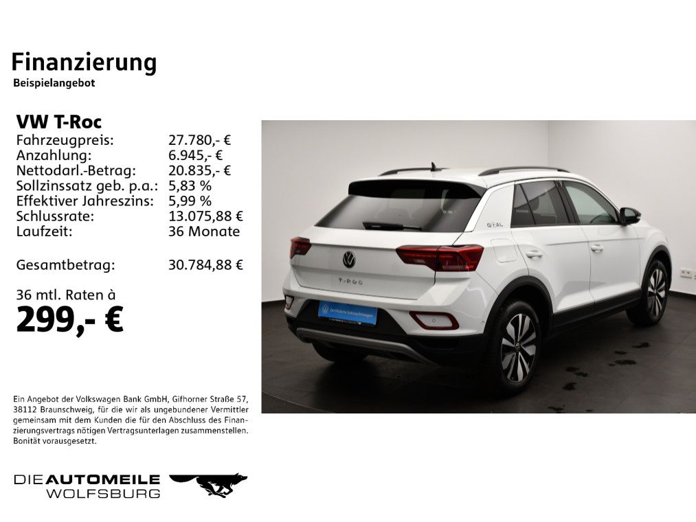 Volkswagen T-Roc Life 1.5 TSI DSG Goal AHK ACC Einparkhi foto 2