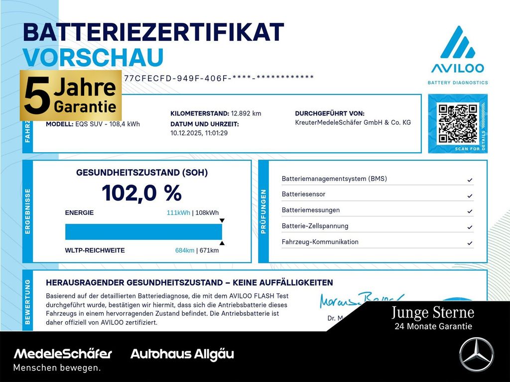 Angebot ansehen Mercedes-Benz EQS SUV