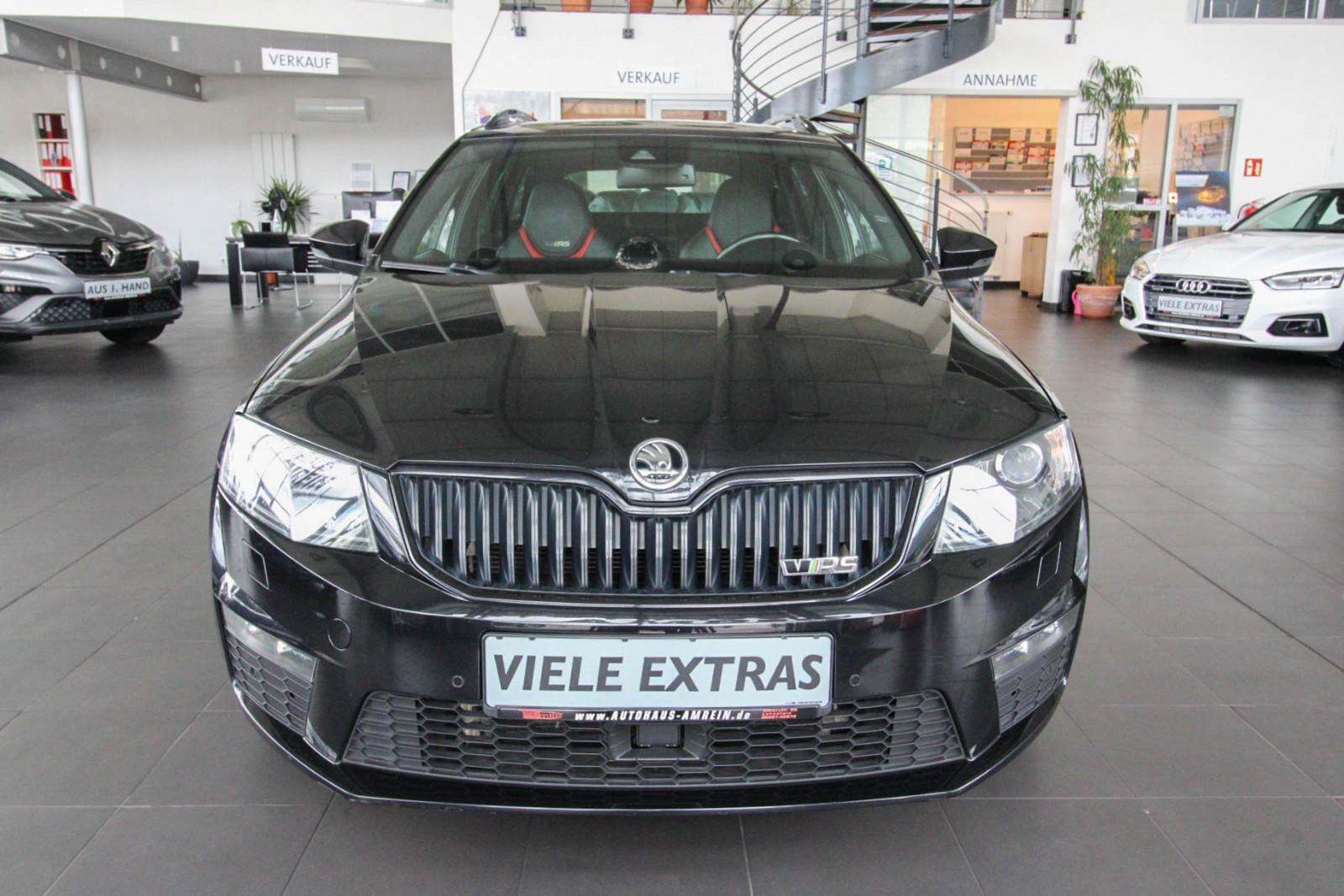SKODA OCTAVIA COMBI RS 2.0 TSI 230 ch BVA DSG Pack sport Sièges sport chauffants cuir Historique Skoda présent - 1ERE MAIN