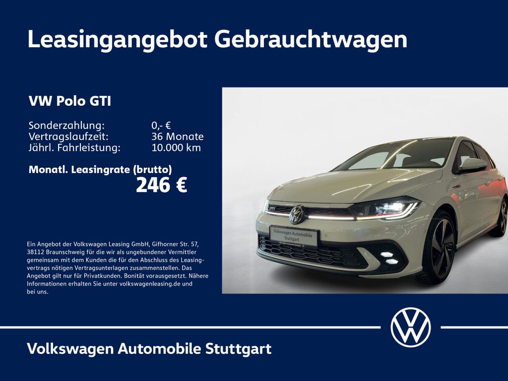 Polo GTI 2.0 TSI DSG ACC Kamera Pano LED Navi