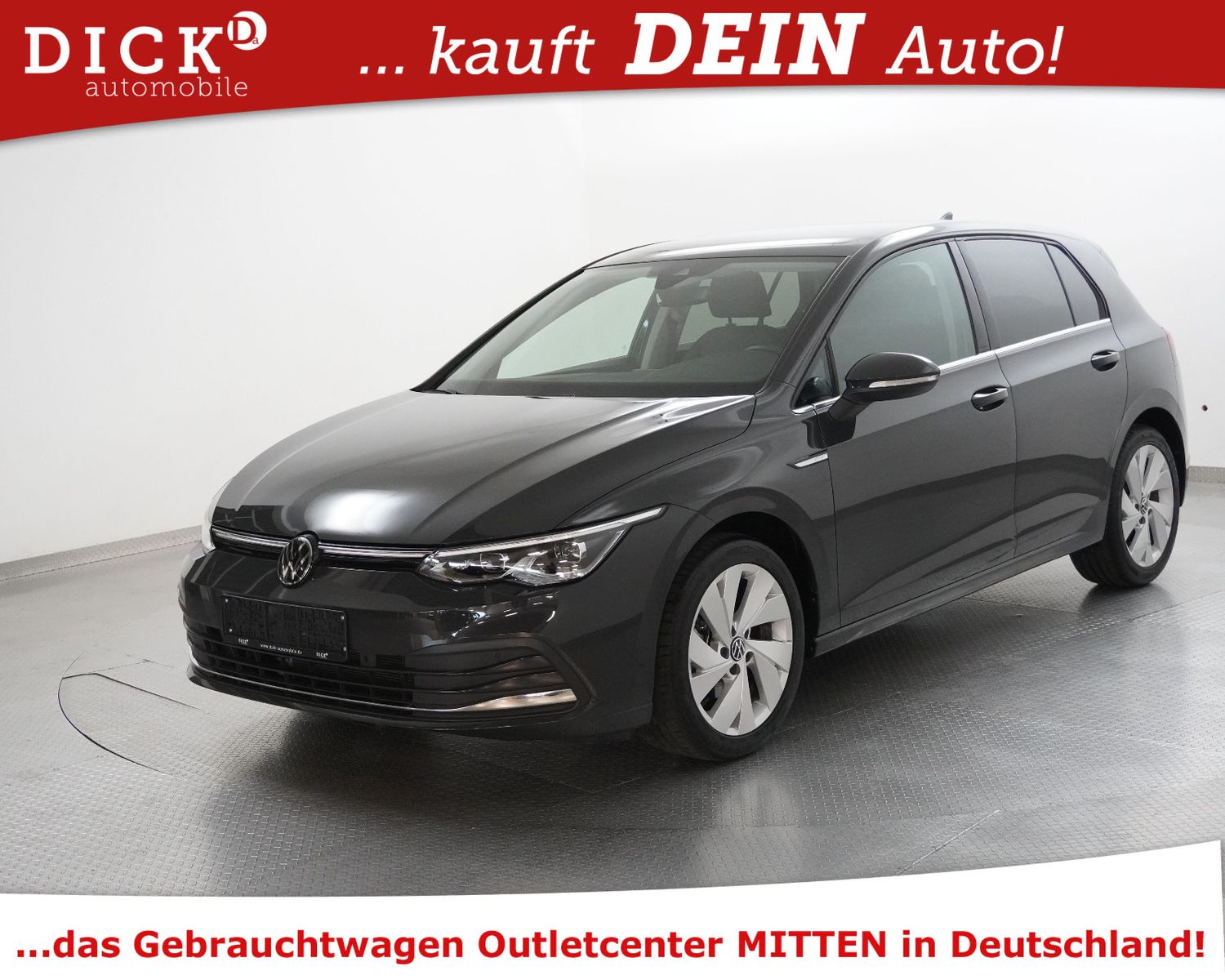 Fahrzeugabbildung Volkswagen Golf VIII 1.5 eTSI DSG Style MEMO+MASS+VIRTU+ACC
