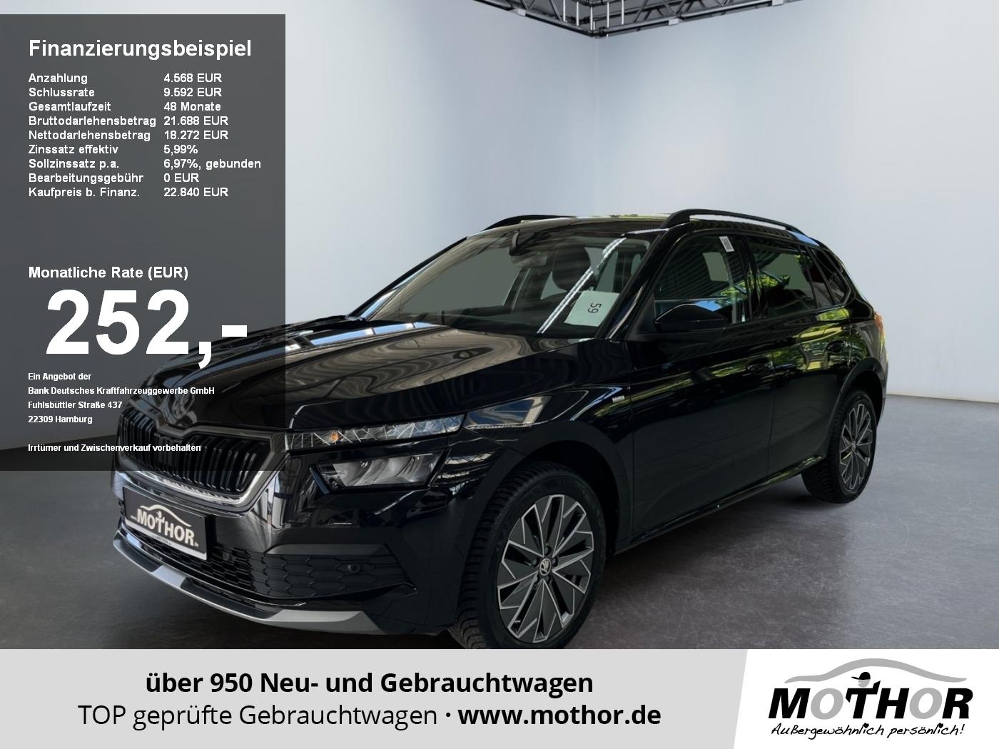 Skoda Kamiq Tour 1.5 TSI LED NAVI Einparkhilfe