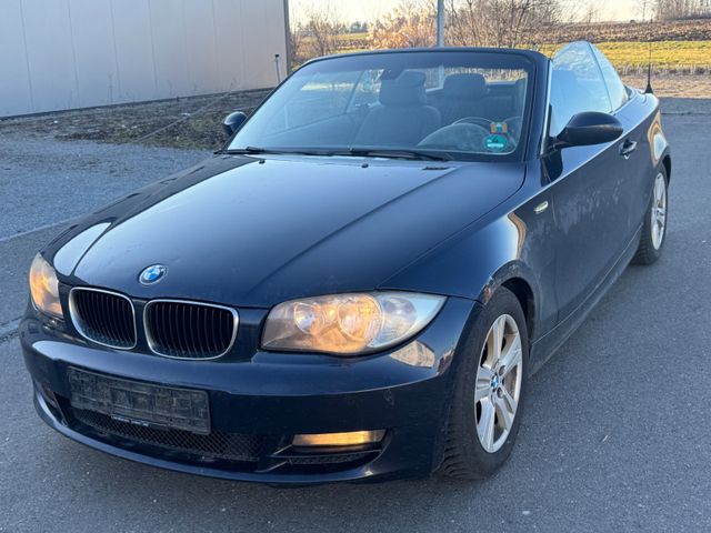 BMW 120 Baureihe 1 Cabrio 120d/6-GANG/EURO-5/SAUBER/