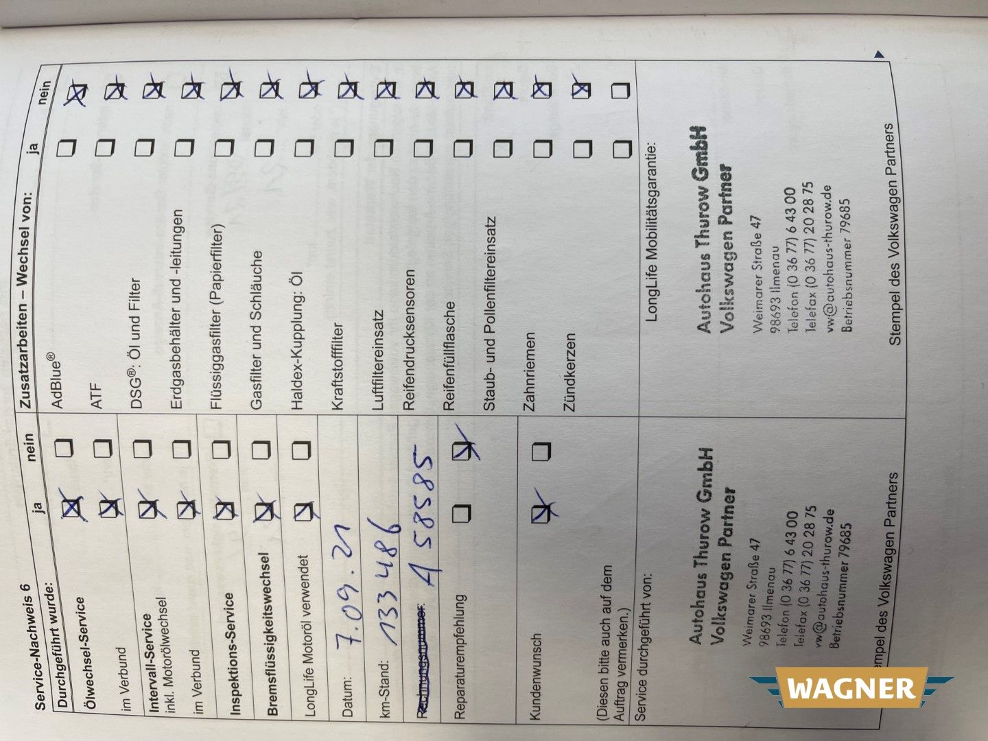 Fahrzeugabbildung Volkswagen Golf VI Trendline BlueMotion BMT Tempomat