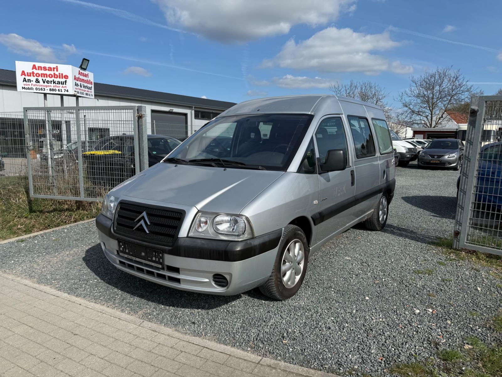 Citroën Jumpy Kombi 2.0 HDi |1.Hand|9-Sitzer|Klima|AHK
