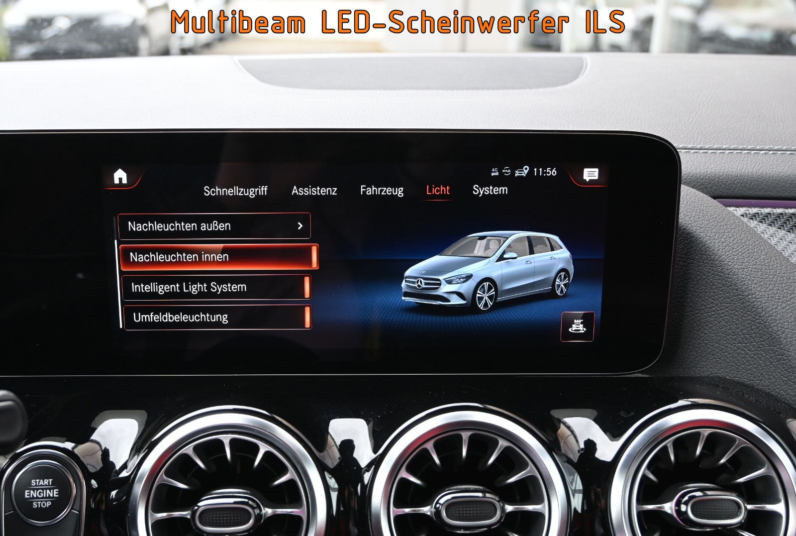 Fahrzeugabbildung Mercedes-Benz B 250 e Hybrid AMG LINE Night °ACC°AHK°360°MEMO°
