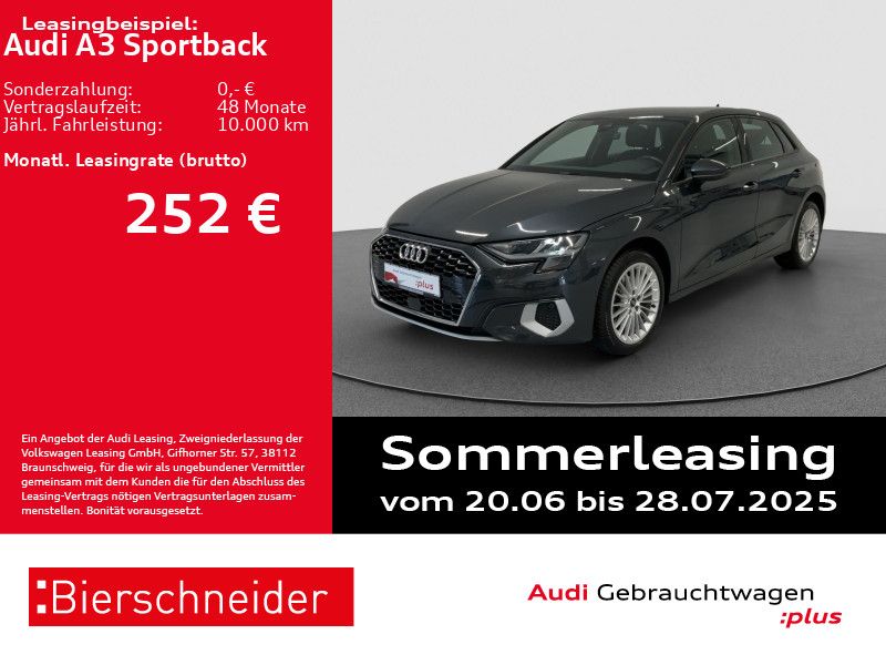 Audi A3 Sportback 35 TFSI advanced GRA PDC SHZ VC 5J.