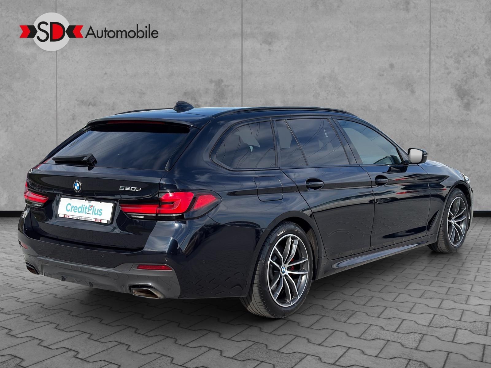 BMW 520 d M Sport LED Leder AHK Live-Cockpit Kamera