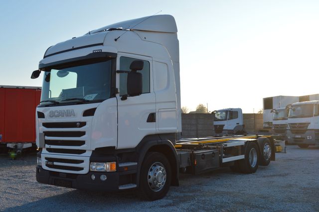 Scania R450 EURO 6 WECHSELFAHRGESTELL 1HAND DEUTSCH LKW