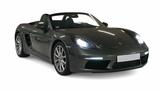 Porsche Boxster 718/S/PDK/SPORTABGAS/LED/1.HD/CAM/Leder/ - Porsche mit Benzin-Antrieb: Grün, Cabrio