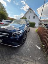 Mercedes-Benz GLC 250 d 4MATIC Autom. -AMG Aust..STANDHEIZUNG  - blaue Mercedes-Benz GLC 250
