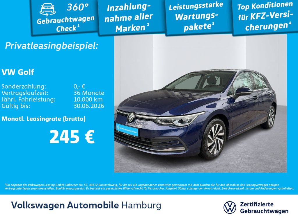 Volkswagen Golf 1.4 eHybrid DSG Standheizung Navi ParkAssi