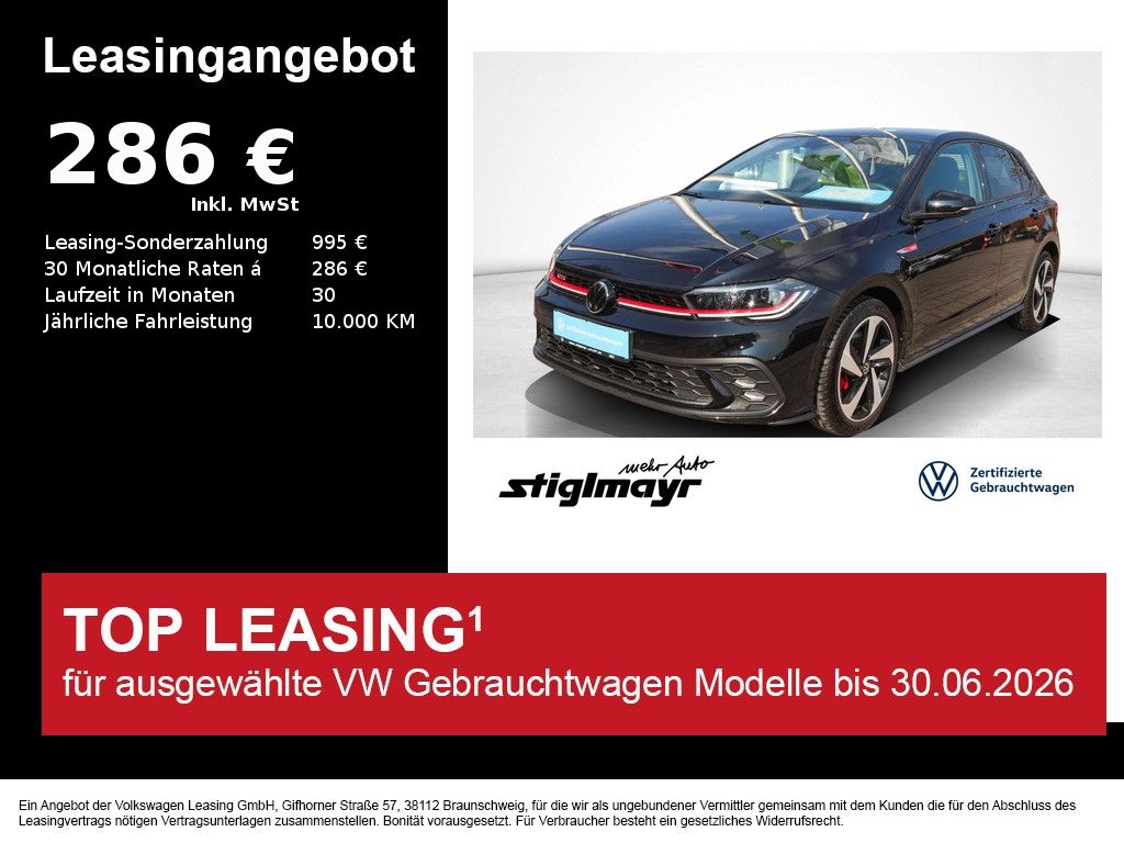 Polo GTI 2.0 TSI DSG SPORT-SELECT+IQ-LIGHT+NAVI