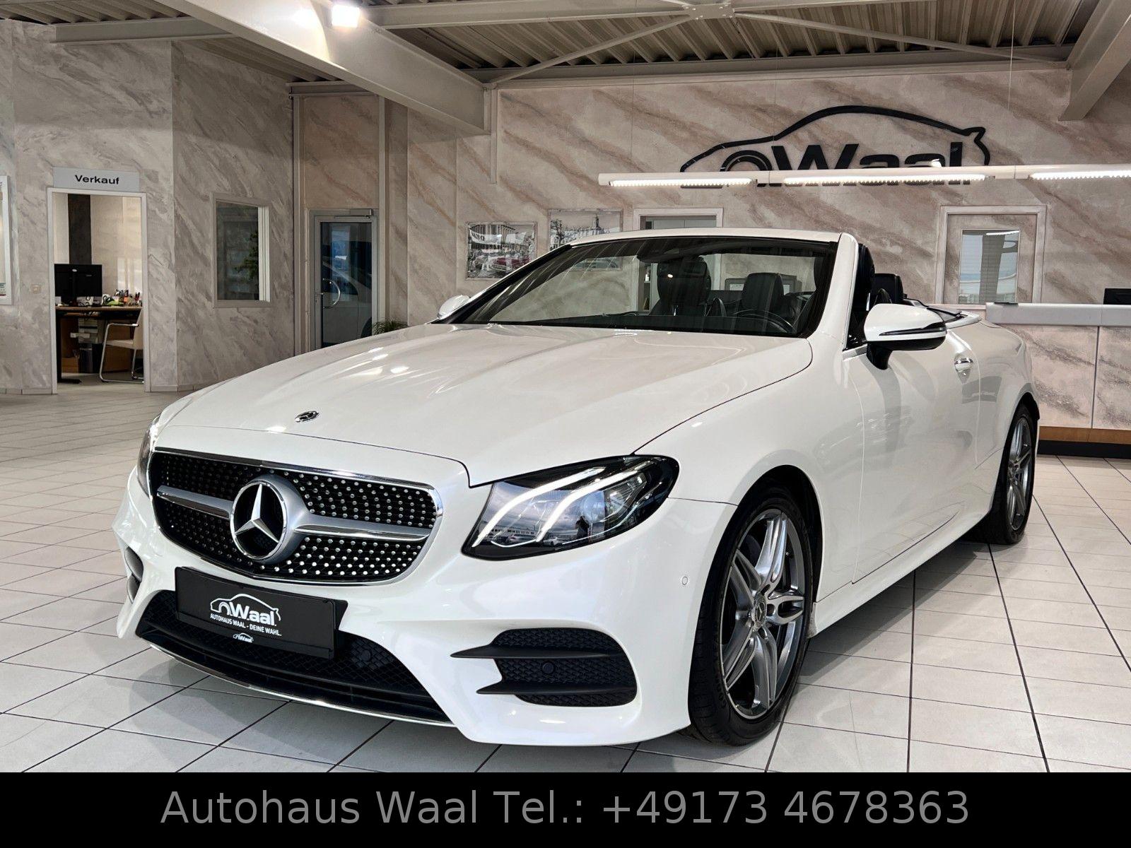 Mercedes-Benz E 220d Cabrio AMG | AIRSCARF | BURMESTER | KAM