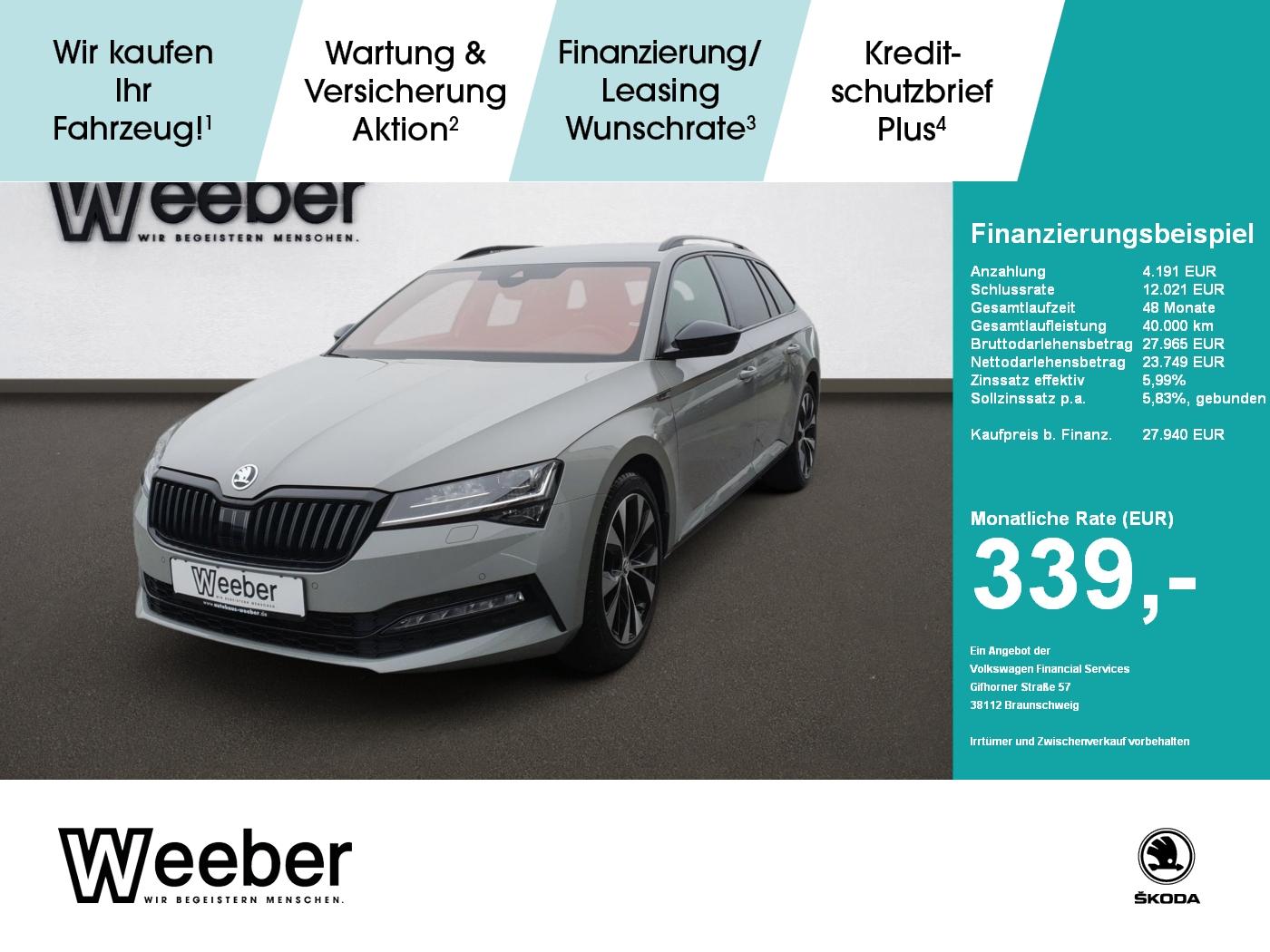 Skoda Superb Combi Sportline *AHK*NAVI*ACC*CANTON*SIDE