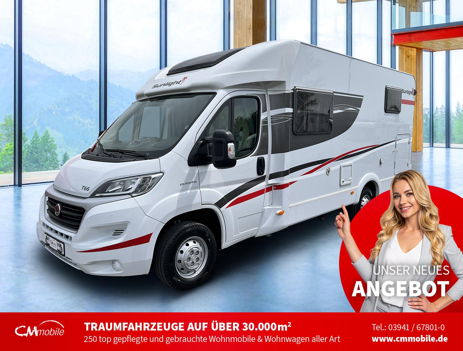 Sunlight T 66 - Automatik - Einzelbetten - 1. Hand -