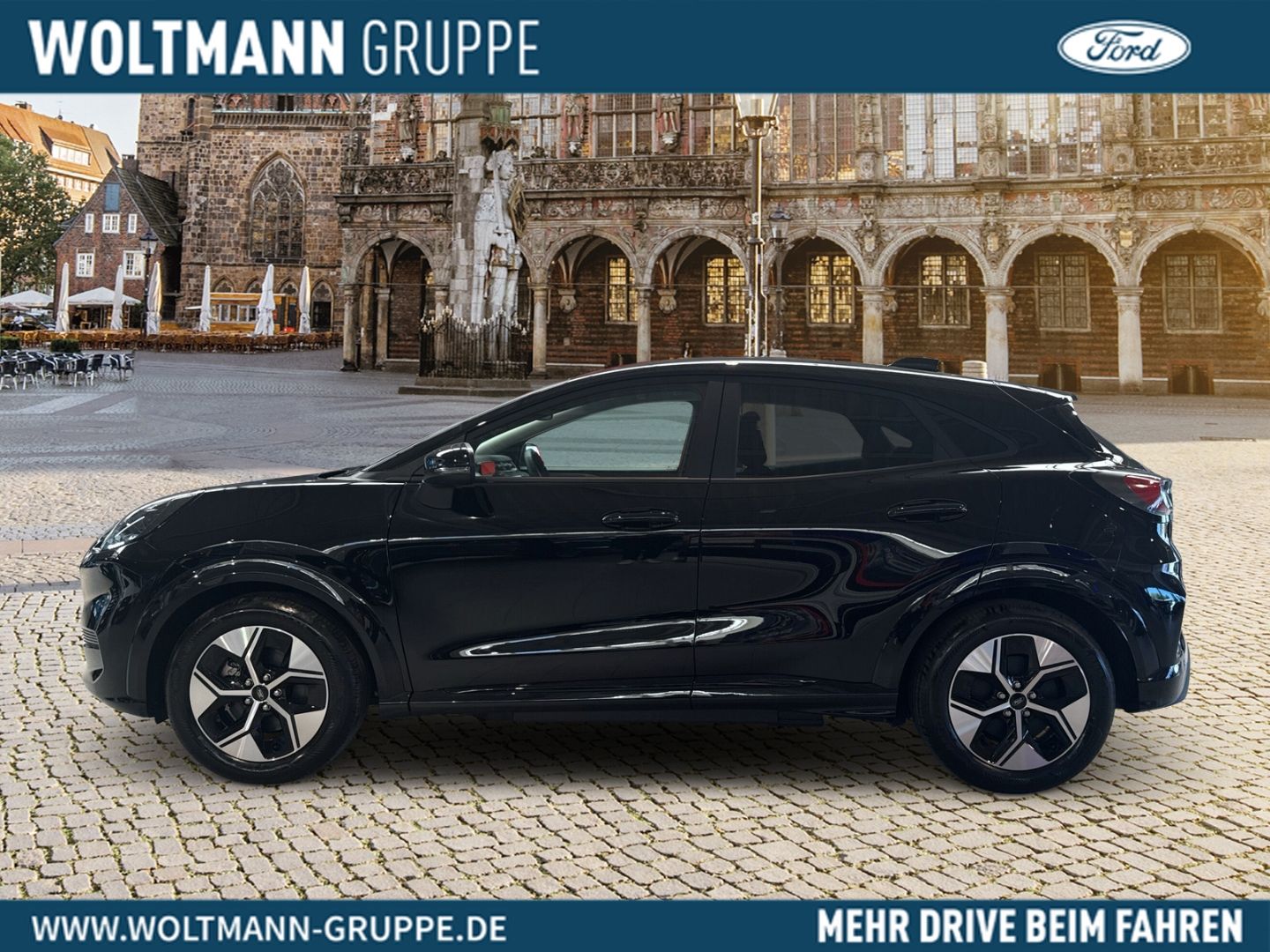 Fahrzeugabbildung Ford Puma Gen-E Navi digitales Cockpit LED ACC Apple