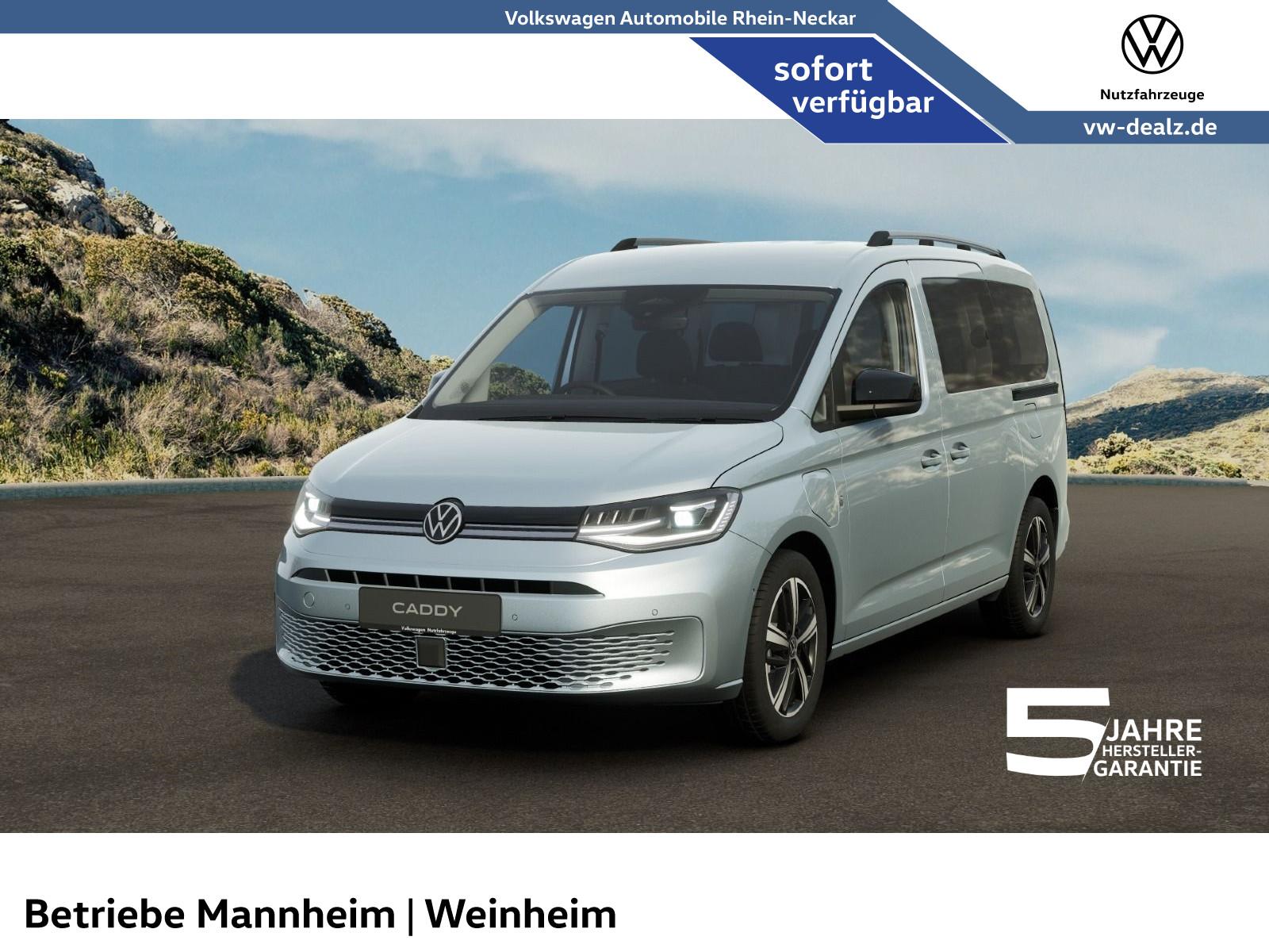 Volkswagen Caddy Maxi Life eHybrid 7-Sitzer Rechtslenker !