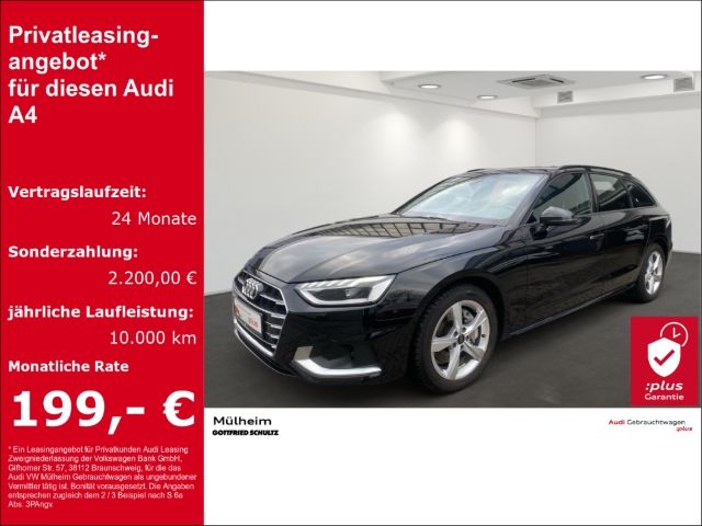 Audi A4 Avant 40 TFSI S-tronic VIRTUAL KAMERA ALLSEAS