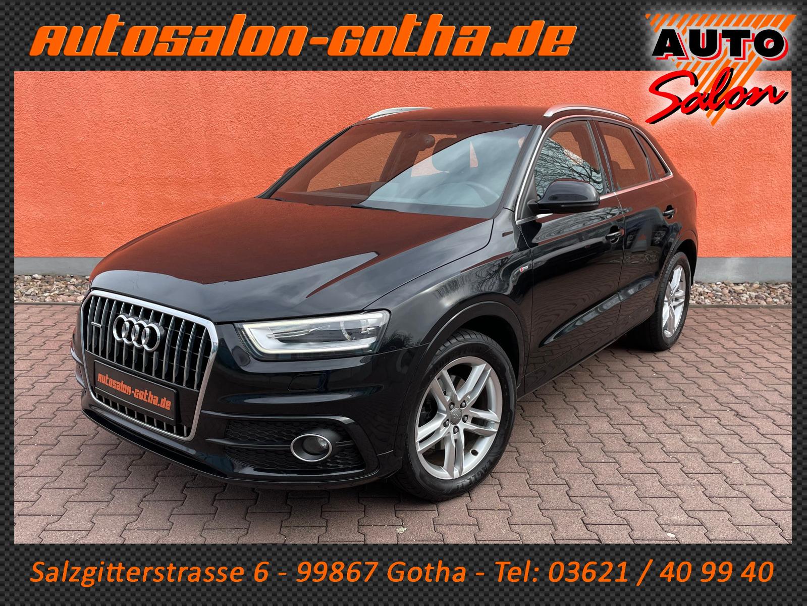 Audi Q3 2.0 TDI EU5 quattro S-tronic S-Line AHK+MMI