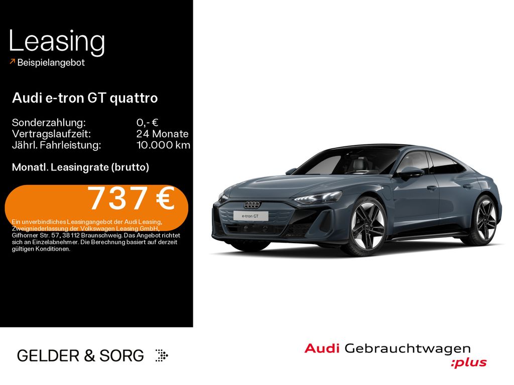 Audi e-tron GT qu. 370 kW 607km/WLTP*Air*B&O*HuD*Pano