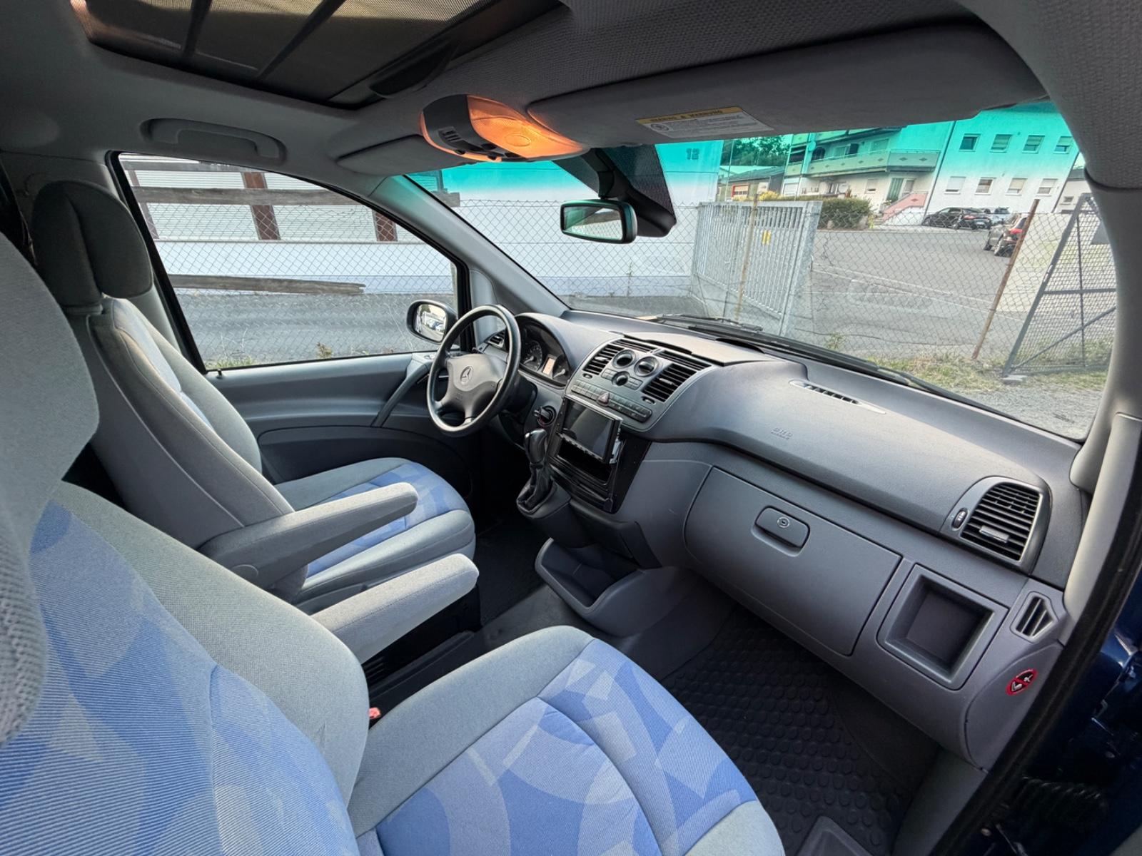 Mercedes-Benz Viano Fun Long 3.0 CDI V6 204 ch BVA / Couchage / Garantie 1 an / Chauffage auxiliaire / Toit ouvrant