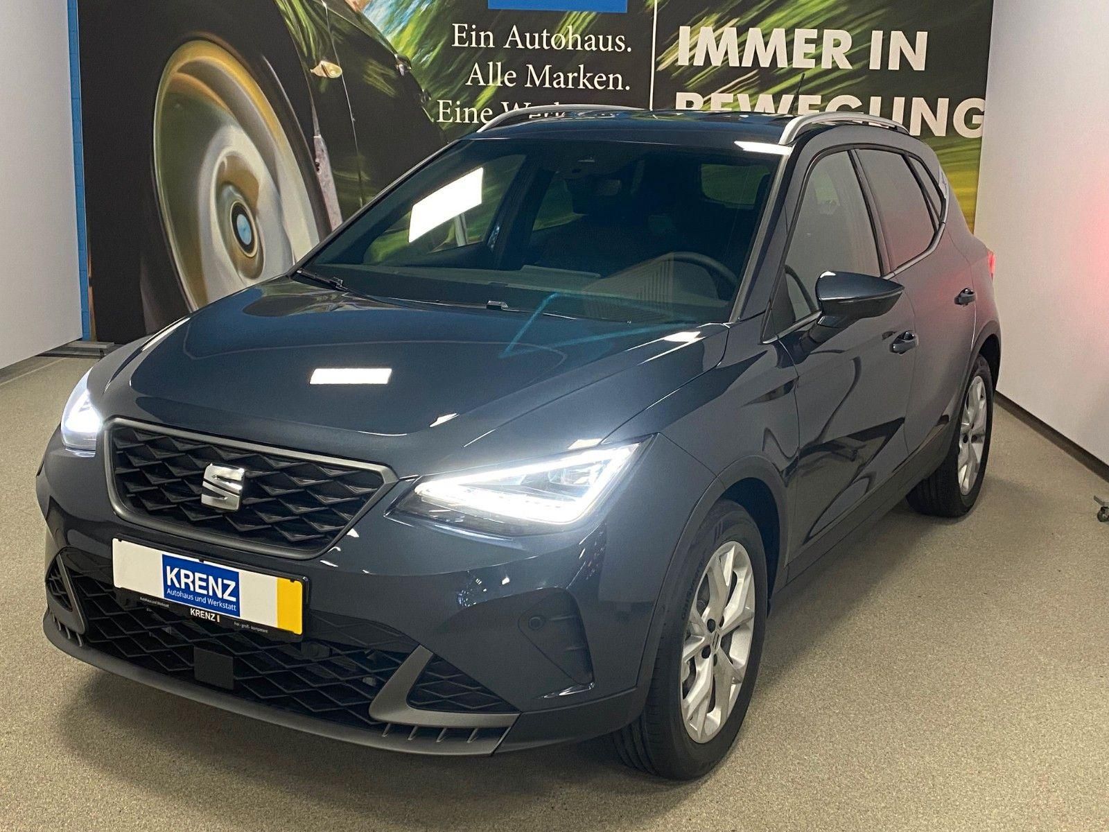 Fahrzeugabbildung SEAT Arona TSI FR DSG+AHK+5 Ja. GARANTIE+SPURWECHSEL+