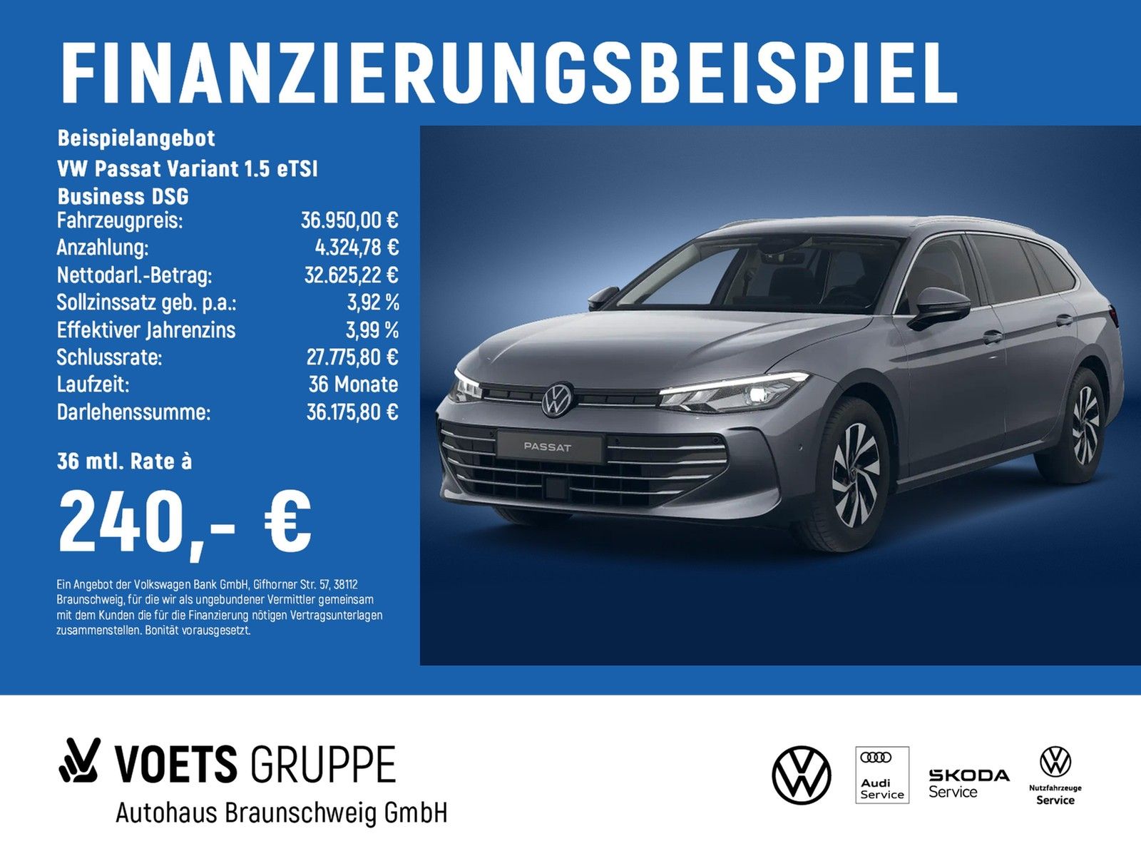 Volkswagen Passat Variant 1.5 eTSI Business DSG STANDHZG foto 1