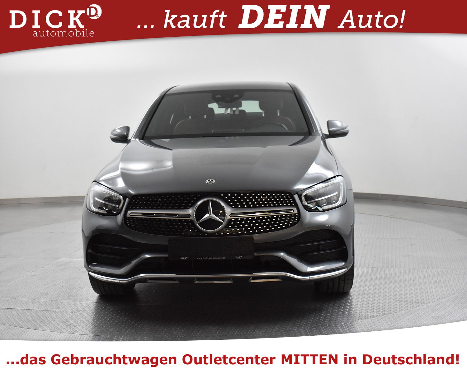MERCEDES-BENZ GLC220d Coupe 2X AMG Line 4M NAVI+KAMERA+LED+20" - Image 3