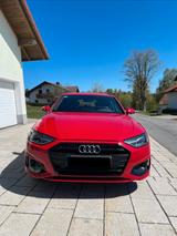 Audi A4 Avant 35 TDI S tronic advanced - Audi A4: Rot, Leder