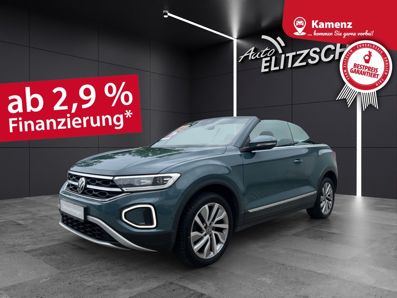 Fahrzeugabbildung Volkswagen T-Roc Cabriolet TSI Style LEDplus Navi AID ACC R