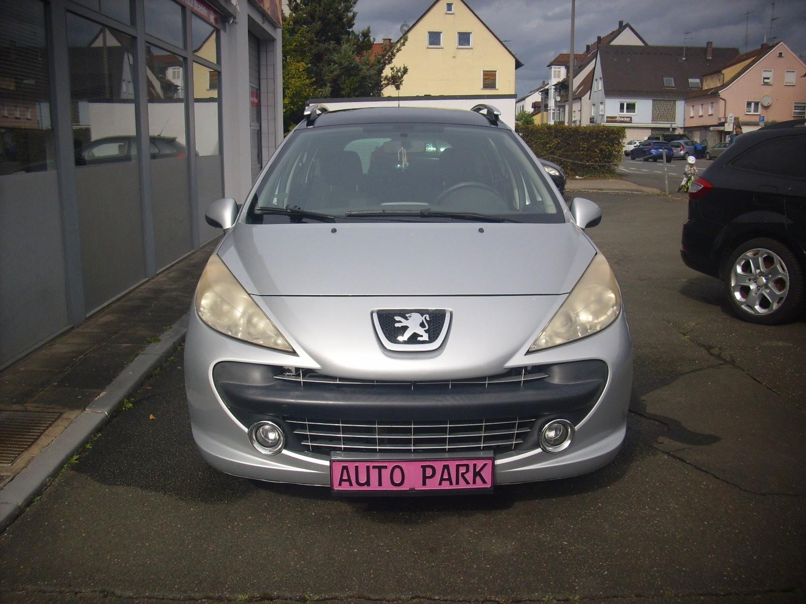Peugeot 207 2007 — rear view