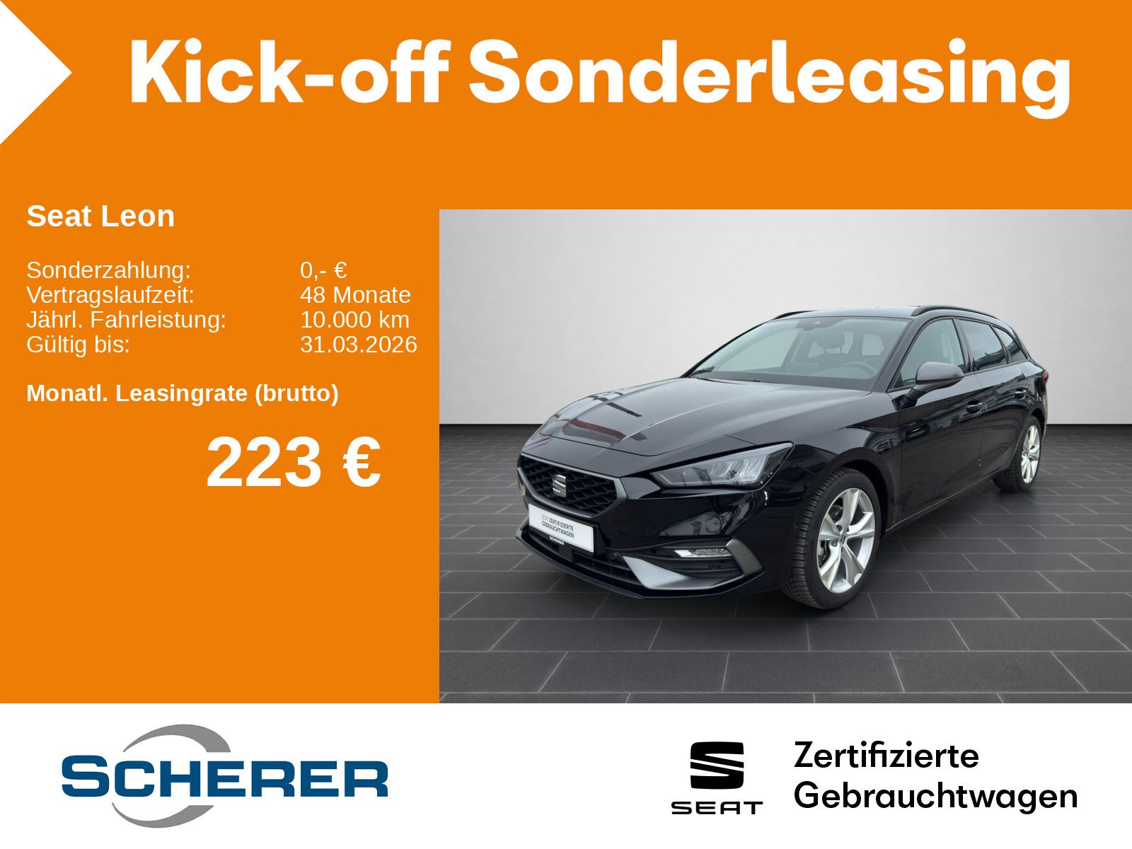 Seat Leon Sportstourer FR 1.5 TSI LED NAVI ACC RFK KE