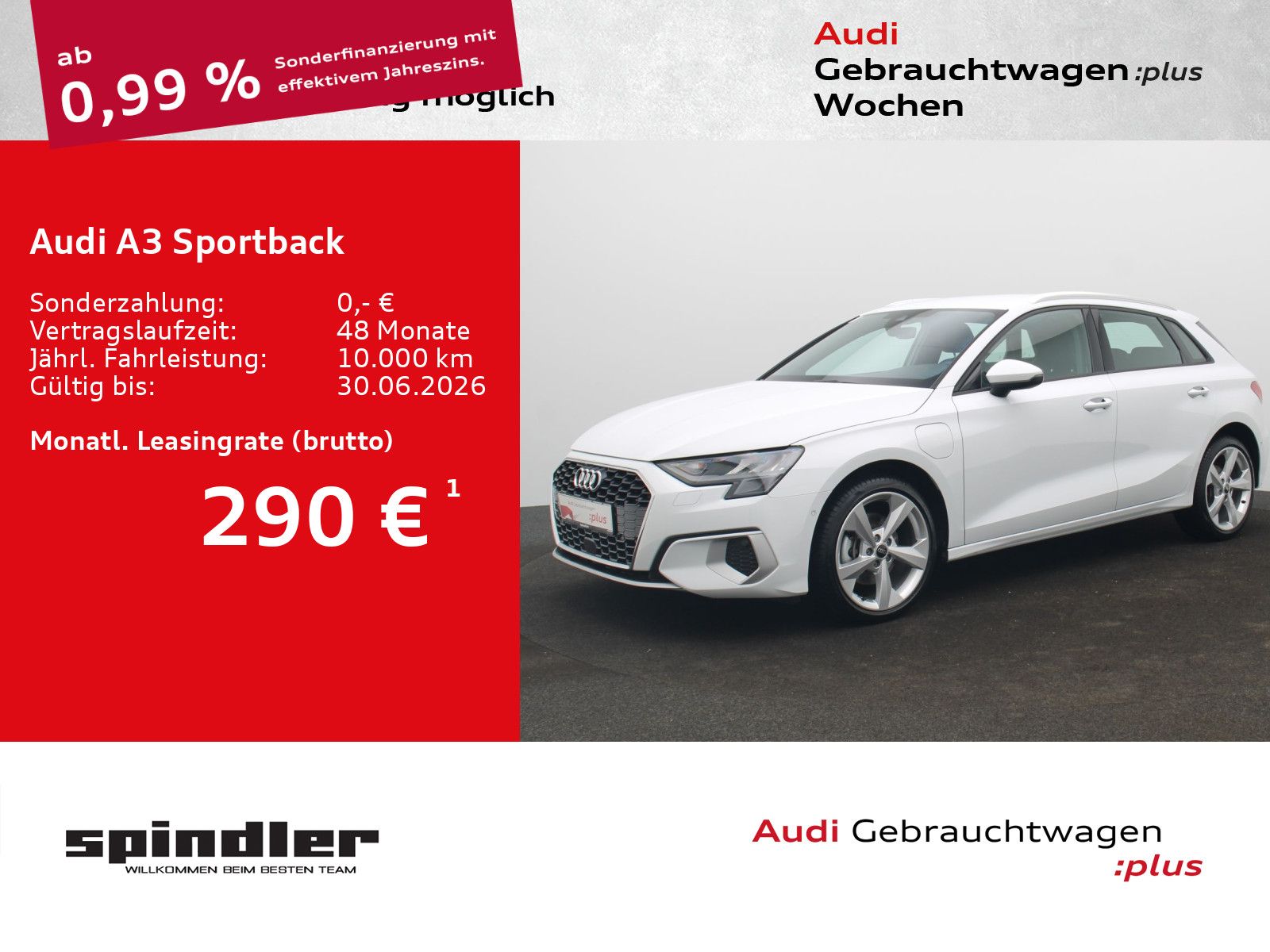Audi A3 Sportback advanced 40 TFSIe S-tronic / Navi+