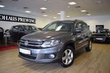 Volkswagen Tiguan 2.0 TDI 4M BMT NAVI/PANO/AHK/KAMERA/2.HAN - mit Diesel-Antrieb: Grau, Alcantara, Geländewagen