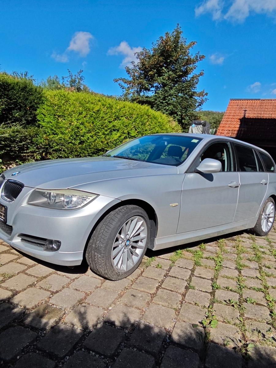BMW 318 2009 — rear view