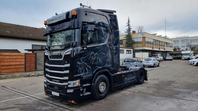 Scania S580 Sondermodell Standard Kipphydr. deu...