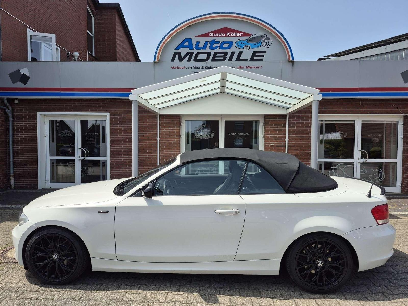 BMW 118 CABRIO KLIMA BLACK-EDITION ALU-BLACK TPM TOP
